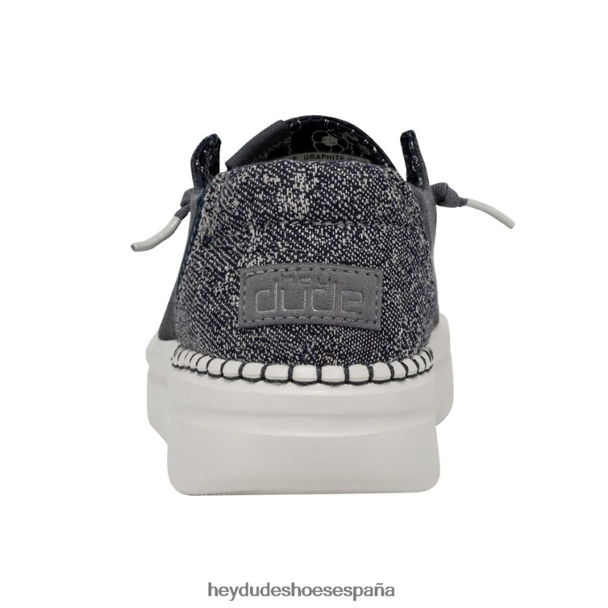 Hey Dude wendy rise cambray azul grafito mujer TP4X2B23