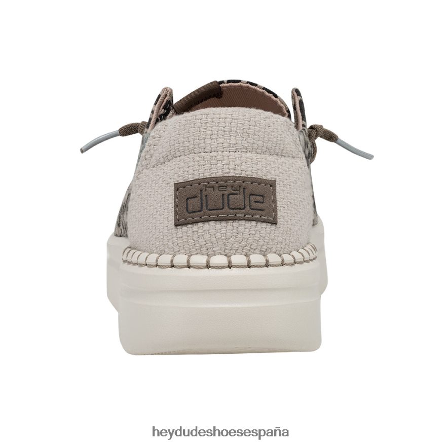 Hey Dude wendy rise chambray selva beige mujer TP4X2B22