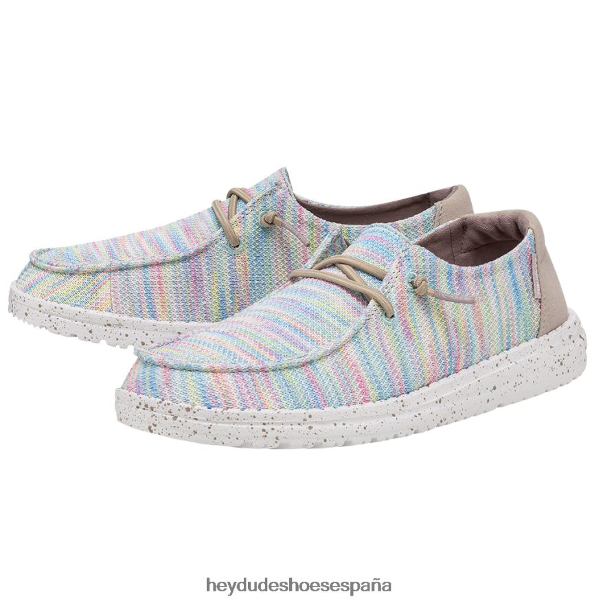 Hey Dude wendy sox aurora blanca mujer TP4X2B32