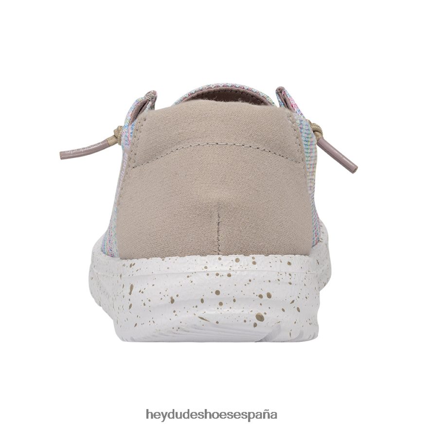 Hey Dude wendy sox aurora blanca mujer TP4X2B85