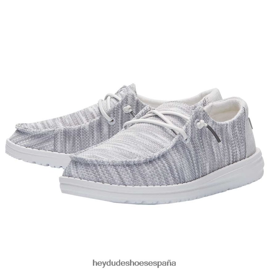 Hey Dude wendy sox gris glaciar mujer TP4X2B36
