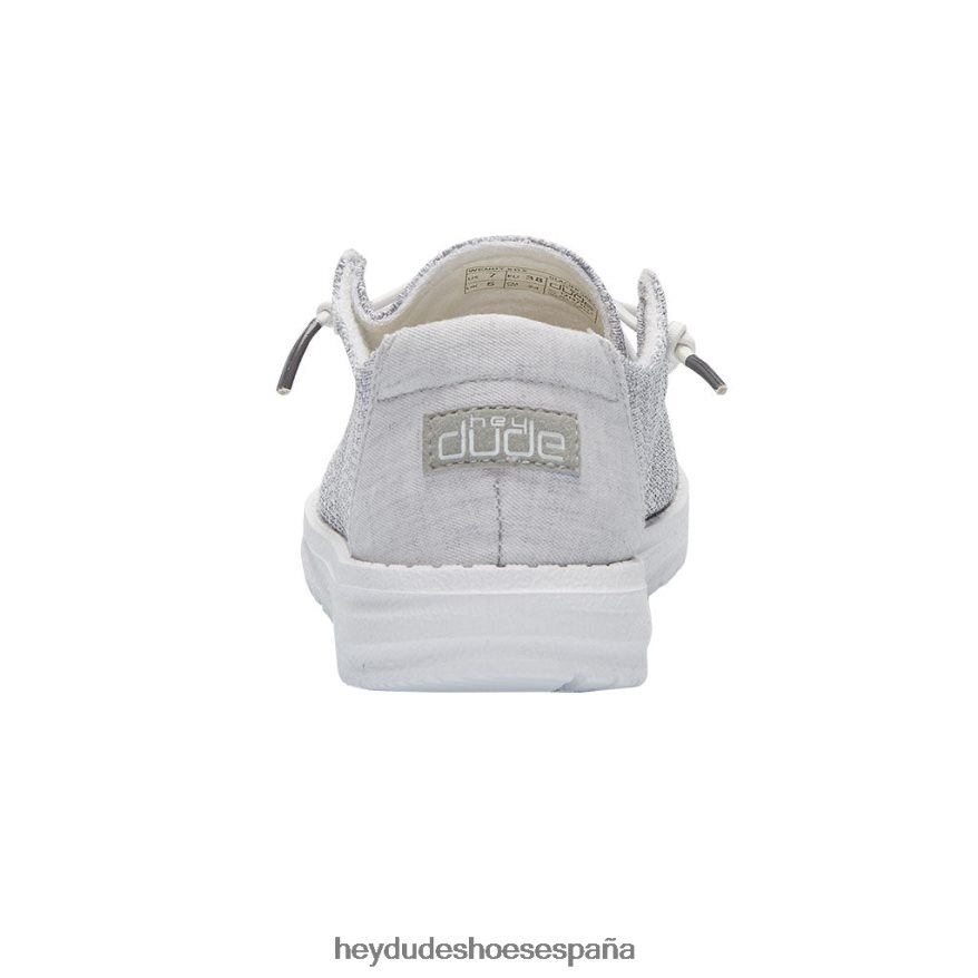 Hey Dude wendy sox gris glaciar mujer TP4X2B36