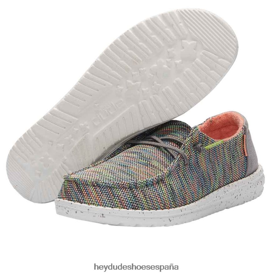 Hey Dude wendy sox rosa pavo real mujer TP4X2B31