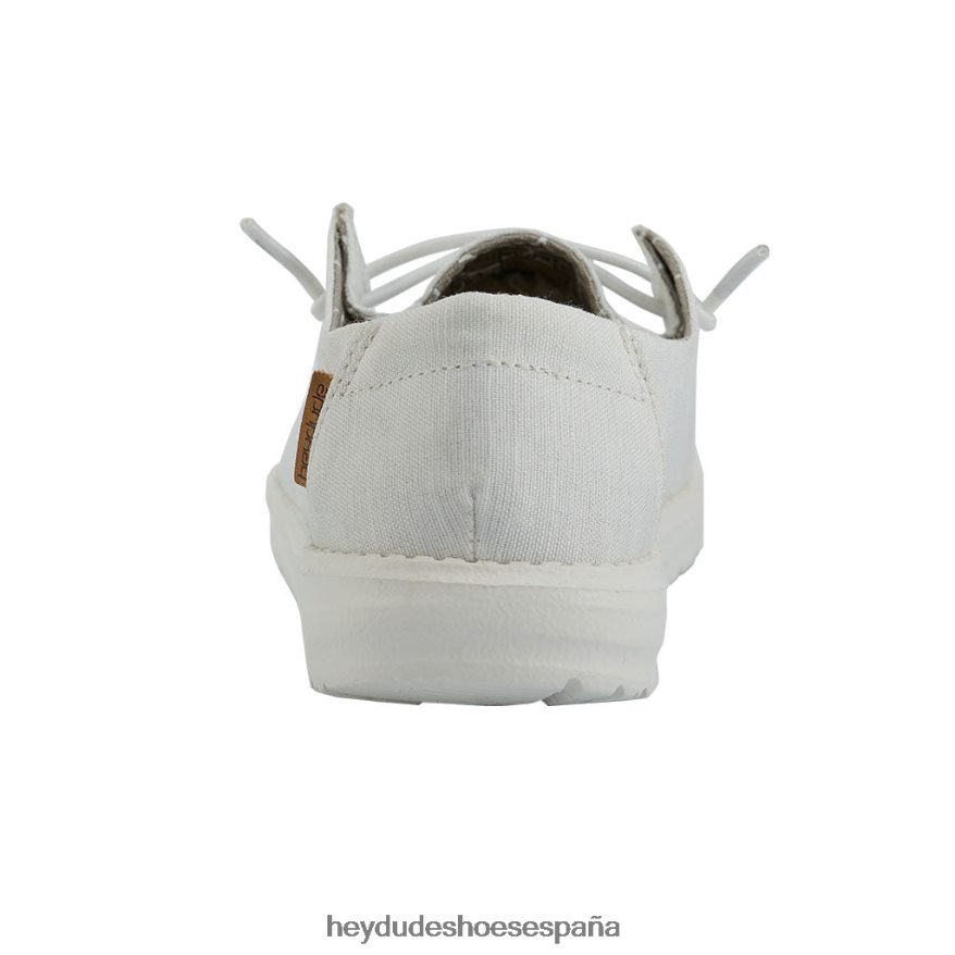 Hey Dude wendy juvenil lino blanco niños TP4X2B202