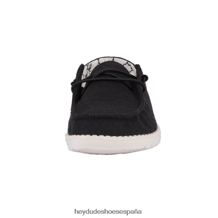 Hey Dude wendy juvenil lino negro niños TP4X2B203