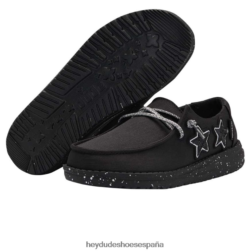 Hey Dude wendy juventud estrella negra niños TP4X2B188