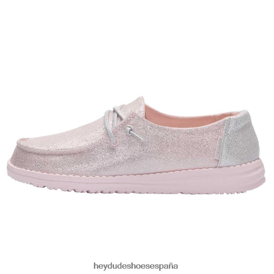 Hey Dude wendy juventud rosa brillante niños TP4X2B192