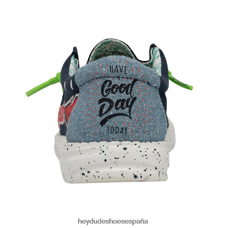 Hey Dude parche de garabato juvenil wally niños TP4X2B208