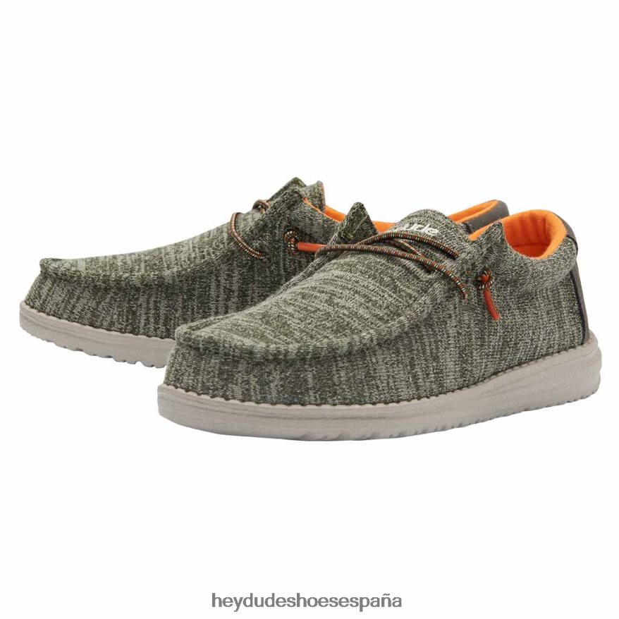 Hey Dude wally juventud estirar salvia niños TP4X2B216