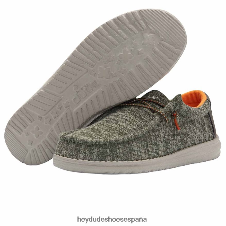 Hey Dude wally juventud estirar salvia niños TP4X2B216