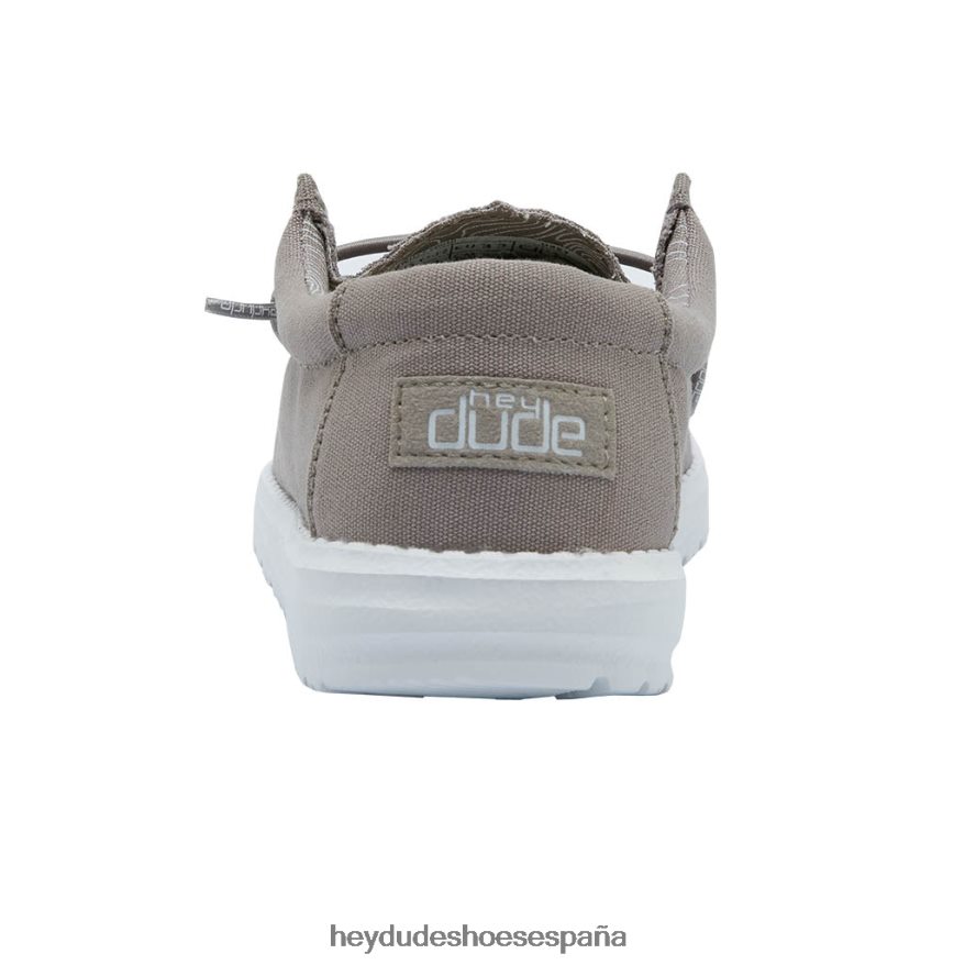 Hey Dude wally juventud gris niños TP4X2B207