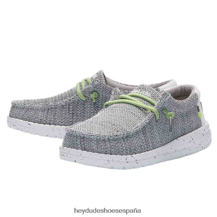 Hey Dude wally juventud medias piedra blanco niños TP4X2B212