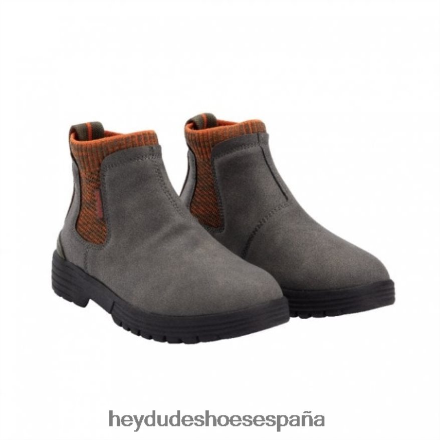 Hey Dude heydude scott juventud cuero reciclado chocolate niños TP4X2B490