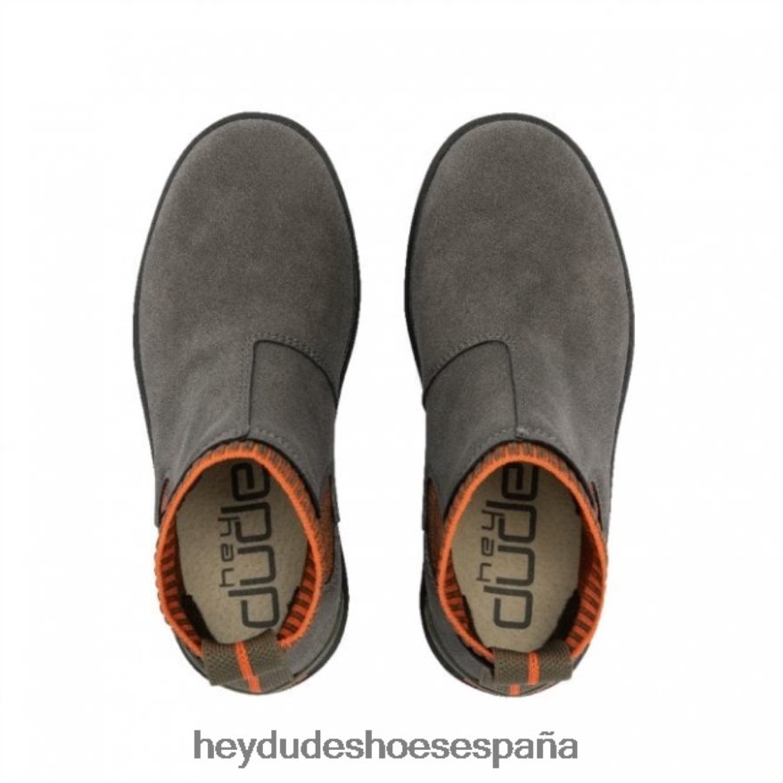 Hey Dude heydude scott juventud cuero reciclado chocolate niños TP4X2B490