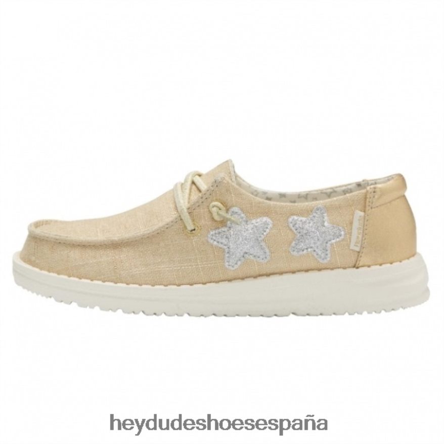 Hey Dude heydude wendy juventud estrella oro niños TP4X2B507