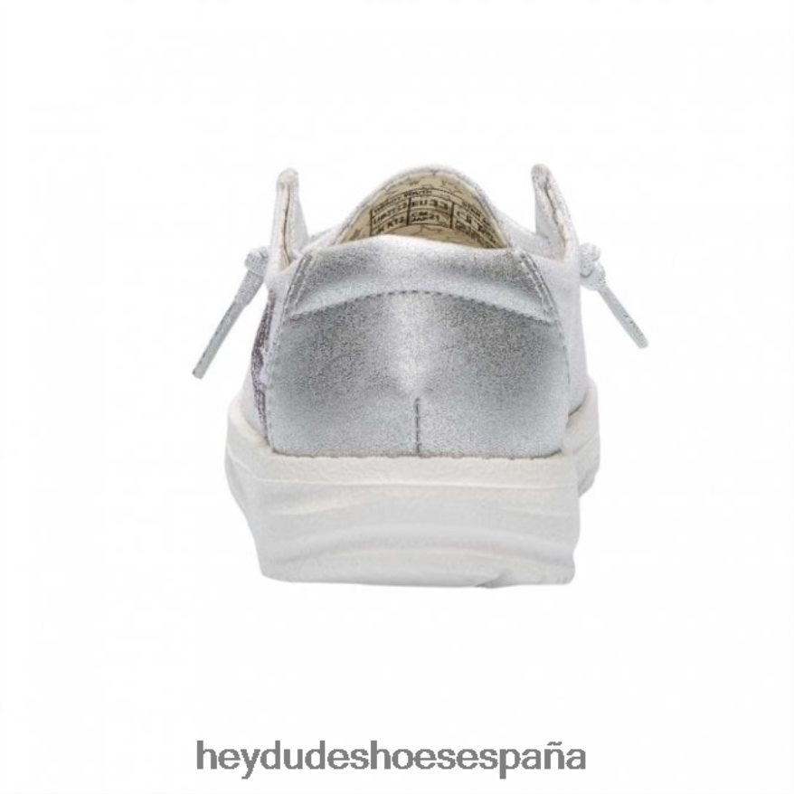 Hey Dude heydude wendy juventud estrella plata niños TP4X2B518