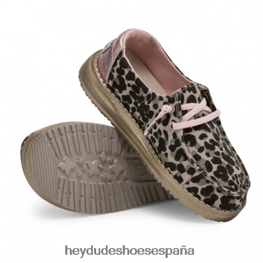 Hey Dude heydude wendy juventud leopardo nuez niños TP4X2B505