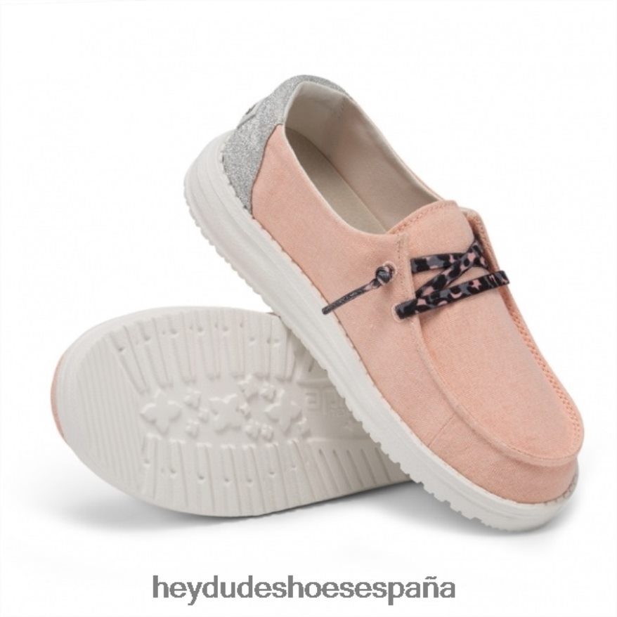 Hey Dude heydude wendy juventud rosa brillo niños TP4X2B501